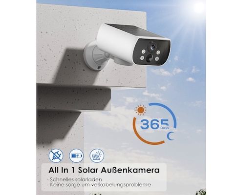 CZEview 3K 5MP Überwachungskamera für 31,26€ (statt 40€) CZEview 3K 5MP Überwachungskamera für 31,26€ (statt 40€)