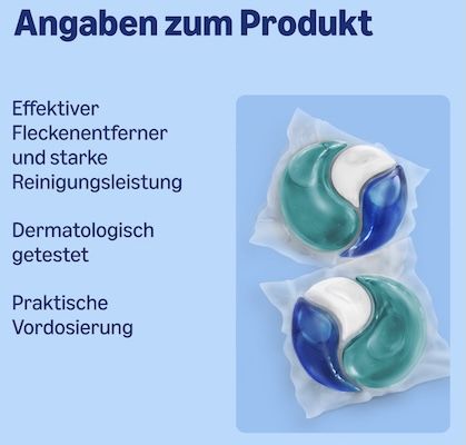 🧺 by Amazon Sensitive 3 in 1 Wäschekapseln (24WL) für 4,50€ (statt 6€)
