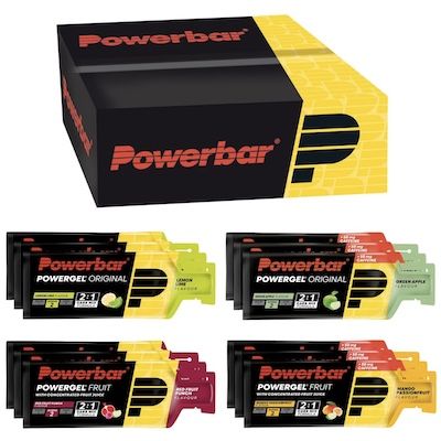 💪🏻😋 12x41g Powerbar PowerGel Multiflavour Box für 16,86€ (statt 25€)