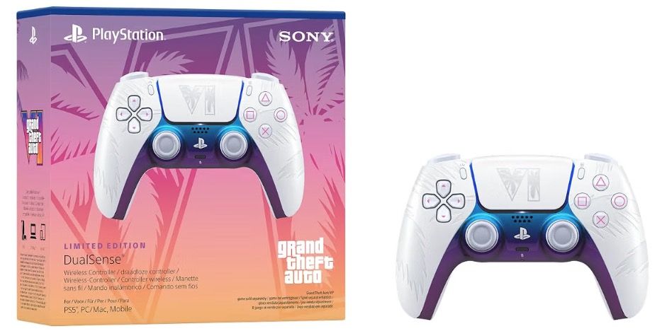 🎮 DualSense Wireless Controller Grand Theft Auto VI White Limited Edition für 84,99€ (statt 126€) 🎮 DualSense Wireless Controller Grand Theft Auto VI White Limited Edition für 84,99€ (statt 126€)