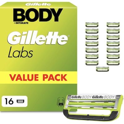 🪒 16x Gillette Labs Body & Intimate Rasierklingen für 35,98€ (statt 60€) – 2,25€ pro Stück