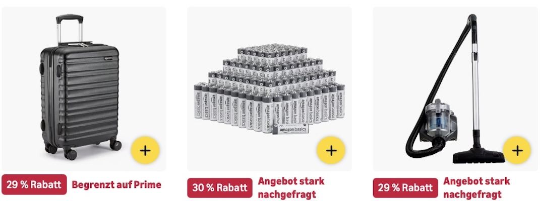 🤑 Amazon Basics Sale mit bis zu -57% z.B. Stabmixer für 17€ (statt 25€) 🤑 Amazon Basics Sale mit bis zu 57% z.B. Stabmixer für 17€ (statt 25€)