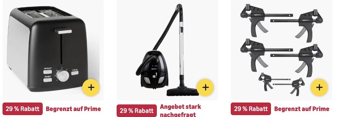 🤑 Amazon Basics Sale mit bis zu -57% z.B. Stabmixer für 17€ (statt 25€) 🤑 Amazon Basics Sale mit bis zu 57% z.B. Stabmixer für 17€ (statt 25€)