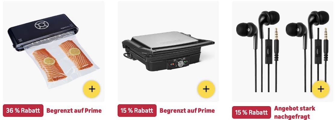 🤑 Amazon Basics Sale mit bis zu -57% z.B. Stabmixer für 17€ (statt 25€) 🤑 Amazon Basics Sale mit bis zu 57% z.B. Stabmixer für 17€ (statt 25€)