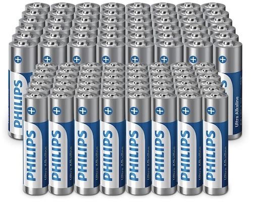 🔋 96x Philips Ultra AA- & AAA-Alkali-Batterien für 19,73€ (statt 30€) 🔋 96x Philips Ultra AA & AAA Alkali Batterien für 19,73€ (statt 30€)
