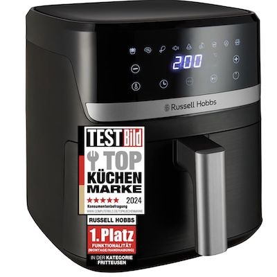 🍗 Russell Hobbs Heißluftfritteuse XL mit 5,5L für 49,99€ (statt 80€)