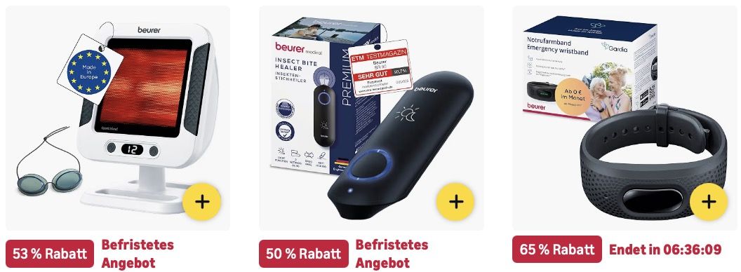 🤗 Amazon: Beurer Sale mit bis zu -65% z.B. Körperfettwaage für 20€ (statt 30€) 🤗 Amazon: Beurer Sale mit bis zu 65% z.B. Körperfettwaage für 20€ (statt 30€)