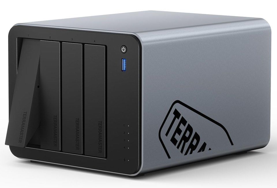 đȘ© TERRAMASTER F4-425 Pro â 4-Bay NAS Speicher mit 16GB fĂŒr 713,99⏠(statt 800âŹ) đȘ© TERRAMASTER F4 425 Pro â 4 Bay NAS Speicher mit 16GB fĂŒr 713,99⏠(statt 800âŹ)