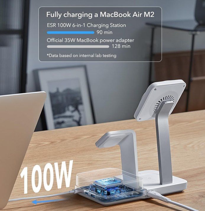 ⚡ ESR 100W 6 in 1 GaN Magsafe Ladestation für 39,99€ (statt 80€) ⚡ ESR 100W 6 in 1 GaN Magsafe Ladestation für 39,99€ (statt 80€)