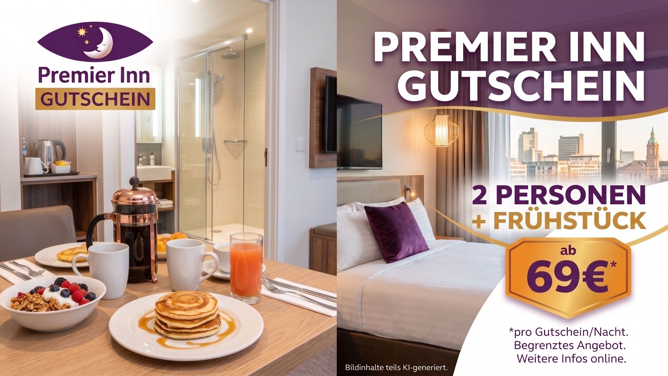 🏨 Premier Inn 🛌 ÜN für 2 Personen für 69€ - 34,50€ pro Person - 60 Hotels in vielen Städten 🏨 Premier Inn 🛌 ÜN für 2 Personen für 69€ 34,50€ pro Person 60 Hotels in vielen Städten
