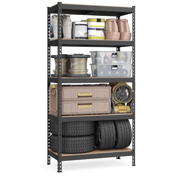 🏠 SONGMICS Schwerlastregal 45 x 90 x 180 cm mit 5 Ablagen für 29,98€ (statt 39€)