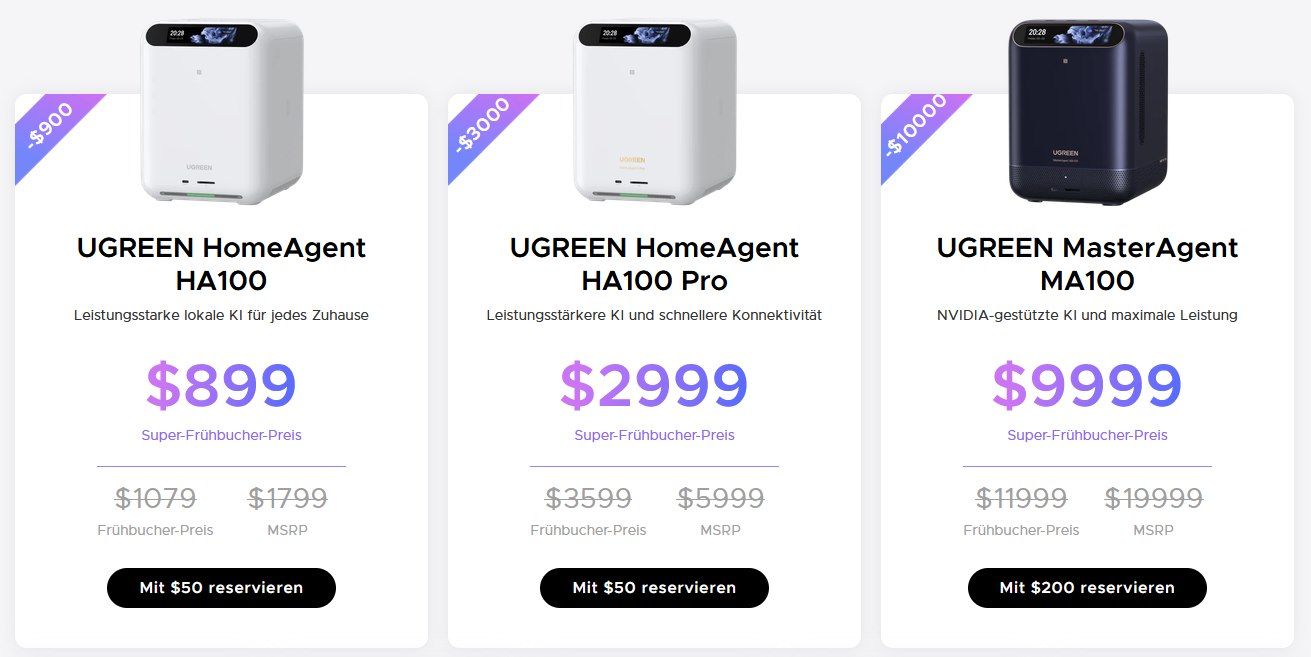 💾 UGREEN HomeAgent: 50% Rabatt auf lokale KI‑Smart‑Home‑Zentrale durch Kickstarter 💾 UGREEN HomeAgent: 50% Rabatt auf lokale KI‑Smart‑Home‑Zentrale durch Kickstarter