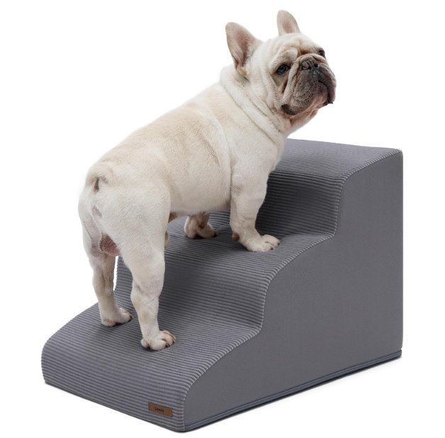 🐕 Lesure Tiertreppe für Hunde und Katzen mit 3 Stufen für 17,99€ (statt 30€)