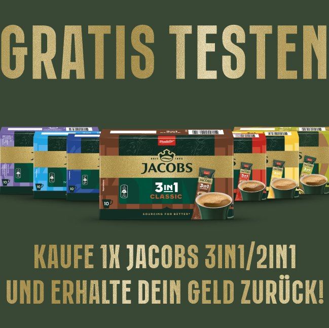 GRATIS Testen dank Cashback + Geld zurück Aktionen ▷ September 2026 GRATIS Testen dank Cashback + Geld zurück Aktionen ▷ September 2026