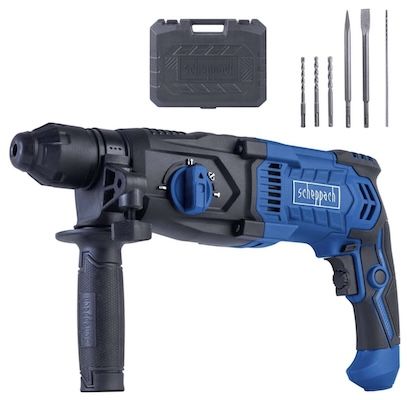 👷 Scheppach Bohrhammer DH2260 mit SDS-Plus, 1.050W für 49,99€ (statt 78€)