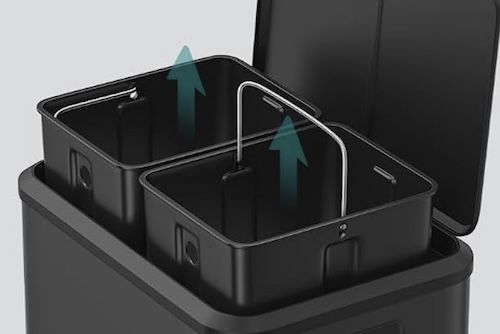 🗑️ Songmics Mülltrennsystem mit Softclose, 2 x 15L für 29,29€ (statt 39€) 🗑️ Songmics Mülltrennsystem mit Softclose, 2 x 15L für 29,29€ (statt 39€)