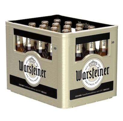🍺 20er Kiste Warsteiner Premium Pilsener Flaschenbier, 0,5 L für 10,82€ (statt 15€)