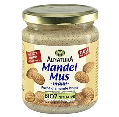 🥪 4x Alnatura Bio Mandelmus braun, 250 g für 19€ (statt 26€)