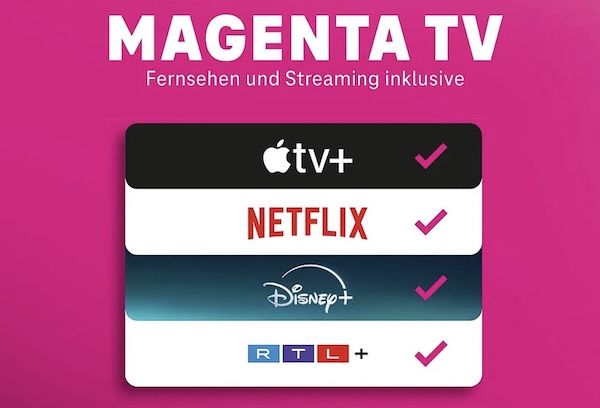 📶 Telekom MagentaZuhause L (100 Mbit/s) mit MagentaTV MegaStream für eff. 41,58€ mtl. 📶 Telekom MagentaZuhause L (100 Mbit/s) mit MagentaTV MegaStream für eff. 41,58€ mtl.