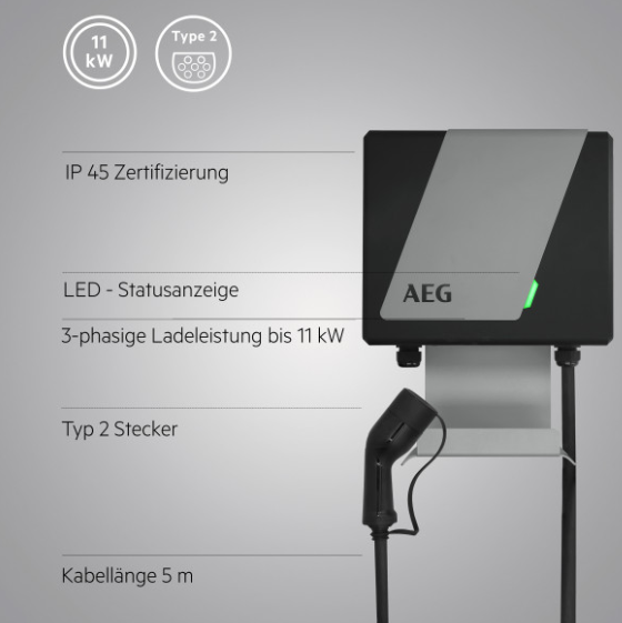 🔌⚡ AEG Wallbox 11 KW ohne FI für 121,50€ (statt 600€?) 🔌⚡ AEG Wallbox 11 KW ohne FI für 121,50€ (statt 600€?)