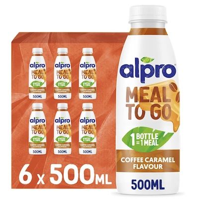 🥤 6x Alpro Meal To Go Karamell- & Kaffeegeschmack, 500 ml für 11,37€ (statt 24€) – nur 1,90€/Stück