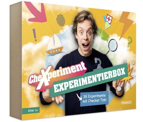 🧪 Franzis CheXperiment Experimentierbox mit Checker Tobi (67198) für 19,99€ (statt 35€) 🧪 Franzis CheXperiment Experimentierbox mit Checker Tobi (67198) für 19,99€ (statt 35€)