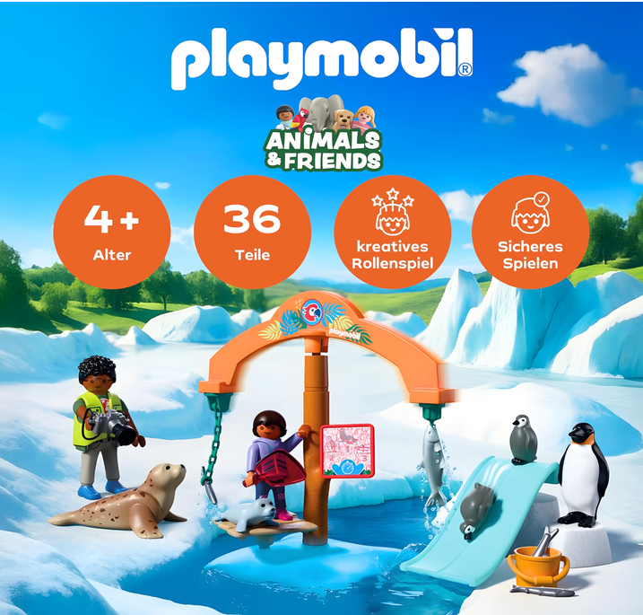 🐧 Playmobil 72073 Animals & Friends Zoo: Eis-Expedition für 12,90€ (statt 19€) 🐧 Playmobil 72073 Animals & Friends Zoo: Eis Expedition für 12,90€ (statt 19€)