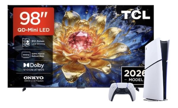 📺 TCL 98T8D 98 Zoll 4K QD-Mini LED + 🎮 PlayStation 5 Digital für 1.999€ (statt 2.568€) 📺 TCL 98T8D 98 Zoll 4K QD Mini LED + 🎮 PlayStation 5 Digital für 1.999€ (statt 2.568€)