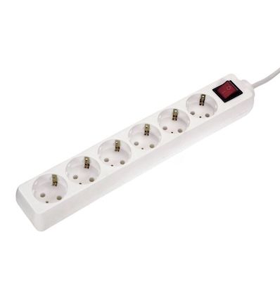 🔌 as Schwabe 6-Fach Steckdosenleiste mit Schalter ab 4,55€ (statt 8€)