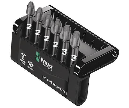 🪛 Wera Bit Check 6 PZ Impaktor, 6 teilig für 12,99€ (statt 22€)