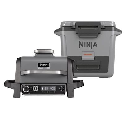 🥩 Ninja Woodfire Elektro-Grill & Smoker + FrostVault Kühlbox für 264,99€ (statt 399€)