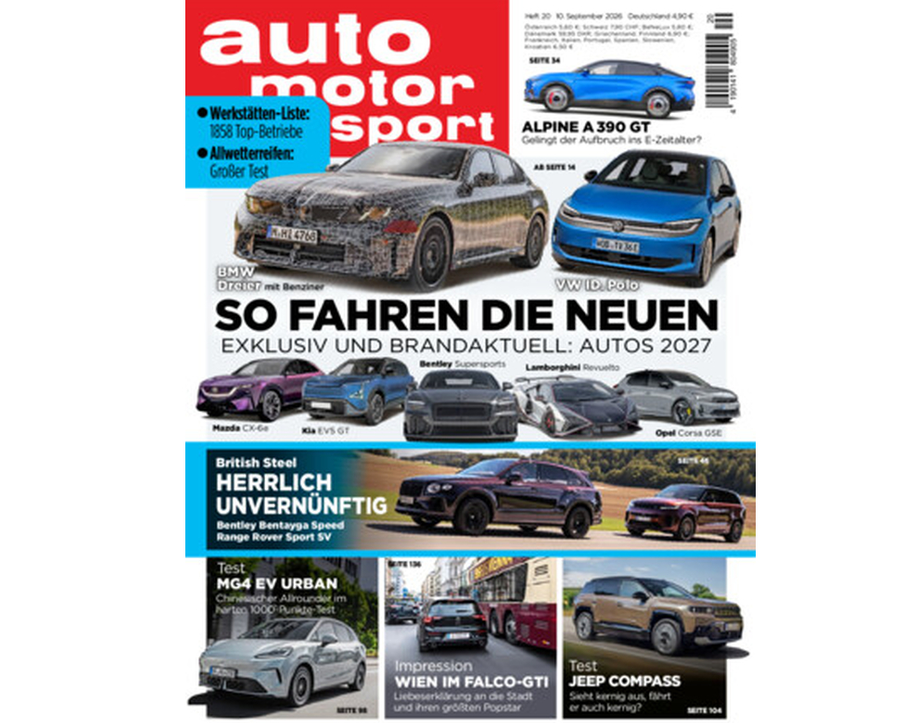 🚗 6 Ausgaben auto motor und sport GRATIS (zzgl. 8,95€ VSK) - Selbstkündigend 🚗 6 Ausgaben auto motor und sport GRATIS (zzgl. 8,95€ VSK) Selbstkündigend