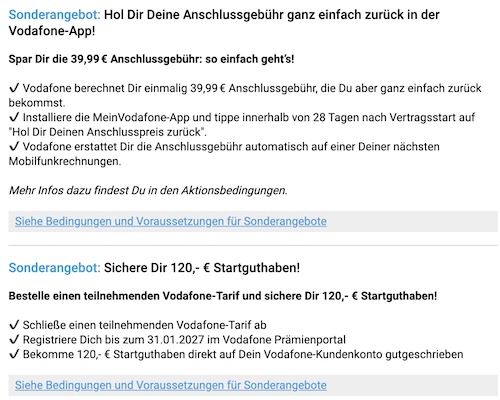 📱 Samsung Galaxy Z Fold 8 für 719€ + Vodafone Allnet 70GB für 34,99€ mtl. + 120€ Bonus