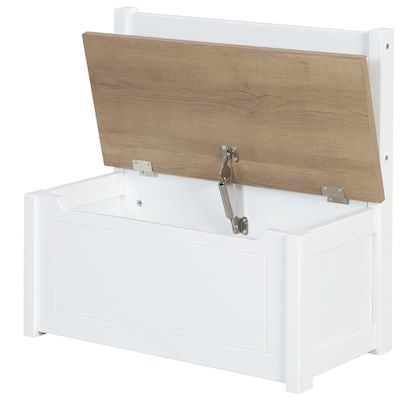 🪑 roba Kindertruhenbank Woody mit Deckelbremse für 44,95€ (statt 56€)