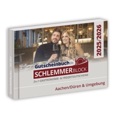 🥨🍺 Gutscheinbuch.de Schlemmerblock 2025/2026 für 29,95€ (statt 49€) oder 7 für 69,93€