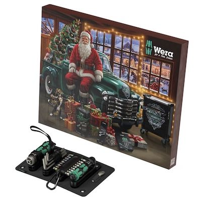 🛠️ Wera Adventskalender (2026), 24-teilig für 46,99€ (statt 52€)