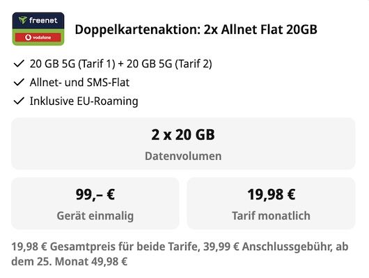 🔥 Über 270€ Ersparnis 🤯 Honor Magic 8 Pro für 99€ + 2x Vodafone Allnet 20GB für 19,98€ mtl. 🔥 Über 270€ Ersparnis 🤯 Honor Magic 8 Pro für 99€ + 2x Vodafone Allnet 20GB für 19,98€ mtl.