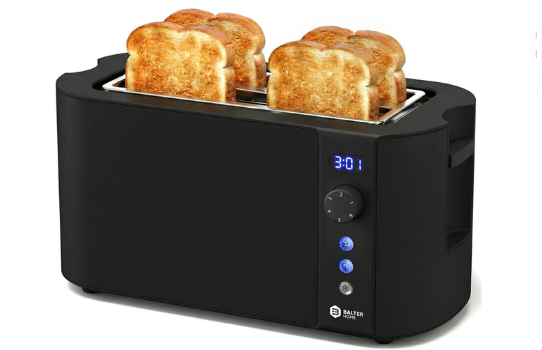 🍞🍞 Balter TS-04-LCD 4 Scheiben Langschlitz Toaster 1.500W für 33,24€ (statt €) 🍞🍞 Balter TS 04 LCD 4 Scheiben Langschlitz Toaster 1.500W für 33,24€ (statt €)
