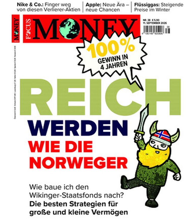 💶 FOCUS Money Abo mit 52 Ausgaben für nur 89,90€ (statt 301€)