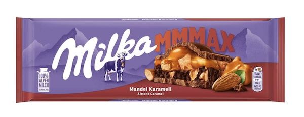 🤤 1,2 kg 🍫 4x Milka MMMAX Mandel Karamell, 300g für 10,75€ (statt 20€)