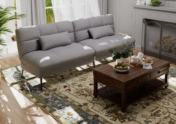 🛋️ COMHOMA Schlafsofa mit verstellbarer Rückenlehne für 108,99€ (statt 160€) 🛋️ COMHOMA Schlafsofa mit verstellbarer Rückenlehne für 108,99€ (statt 160€)