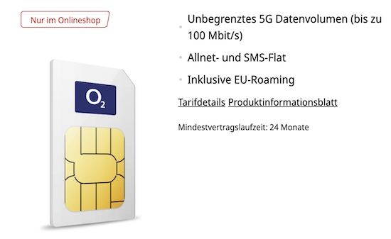 🔥 Fehler? 34€ Gewinn! 📱 o2 Allnet mit Unlimited 5G/LTE für 29,99€ mtl. + 800€ Bonus 🤑