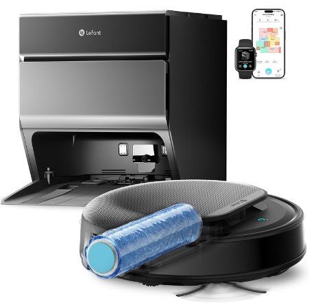 🧹 Lefant M5 Max Saugroboter mit Wischfunktion & Station für 351,99€ (statt 440€)