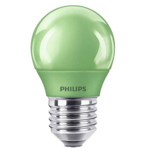 💡 10x Philips LED Lampe (E27) in Tropfenform P45 & Grün für 9,99€ (statt 24€)