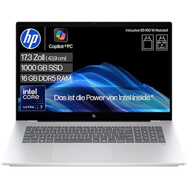 💻 HP OmniBook 7, 17,3″ FHD Touch Display Laptop mit Core Ultra 7 für 899€ (statt 1.159€)