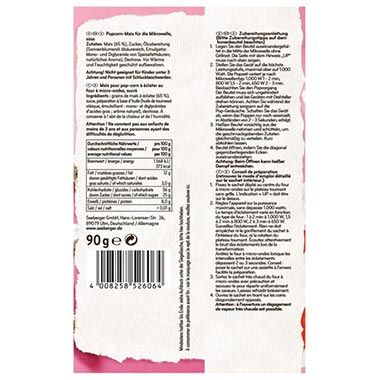 2,16kg 🍿 24er Pack Seeberger Mikrowellen-Popcorn Süß ab 14,12€ (statt 29€) 2,16kg 🍿 24er Pack Seeberger Mikrowellen Popcorn Süß ab 14,12€ (statt 29€)
