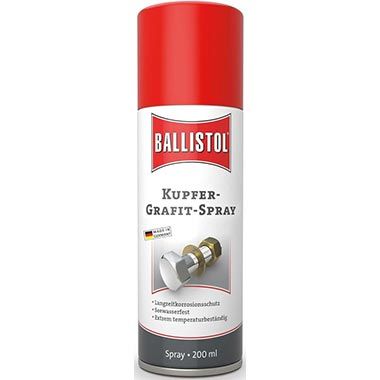 🔩 Ballistol Kupfer-Grafit Spray, 200ml ab 4€ (statt 9€)