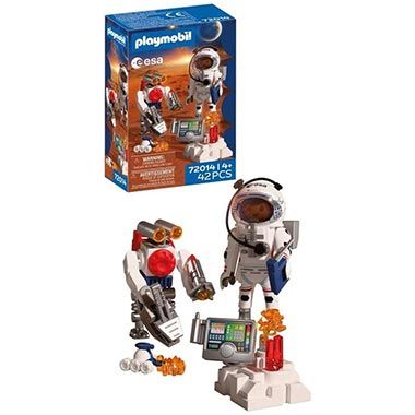 👨🏻‍🚀 Playmobil 72014 Space ESA Astronaut mit Roboter für 10€ (statt 15€)