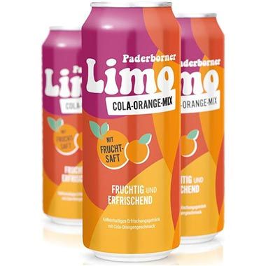 🍹 24er Pack Paderborner Limo Cola Mix ab 12€ (statt 19€)   0,50€ pro 0,5L Dose!