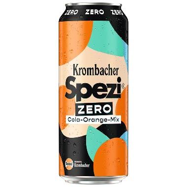 🥤 24er Pack Krombacher Spezi Zero Dose, 0,5L ab 18,99€ (statt 26€) - 0,79€ pro Dose 🥤 24er Pack Krombacher Spezi Zero Dose, 0,5L ab 18,99€ (statt 26€) 0,79€ pro Dose